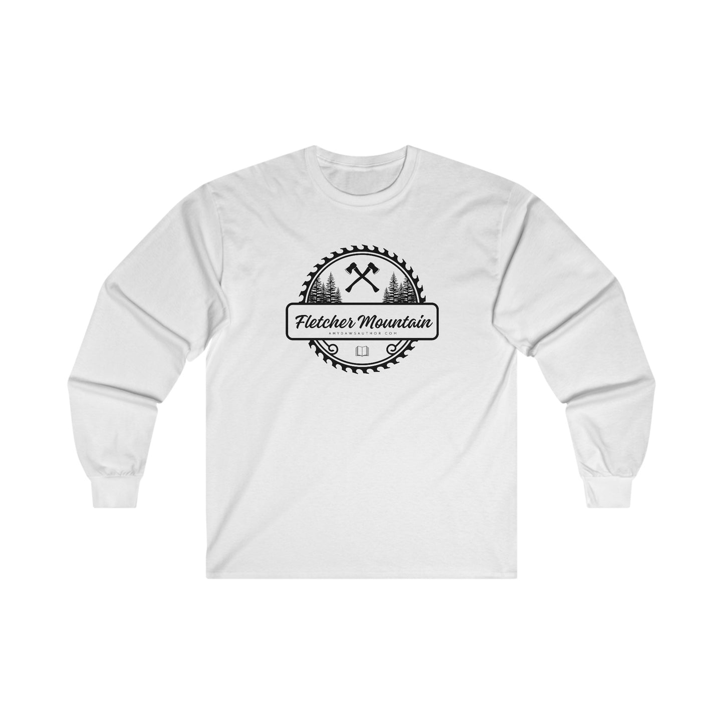 Fletcher Mountain - Unisex Ultra Cotton Long Sleeve Tee (Dark Print)