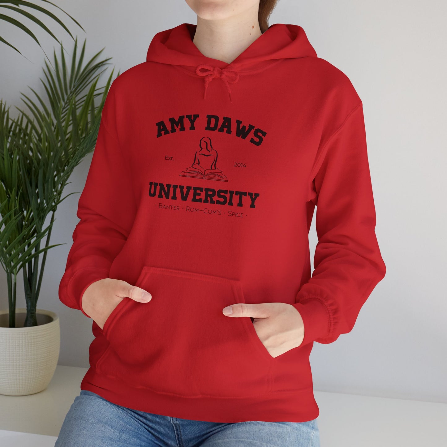 Amy Daws University - Unisex Heavy Blend™ Hooded Sweatshirt (Dark Print)