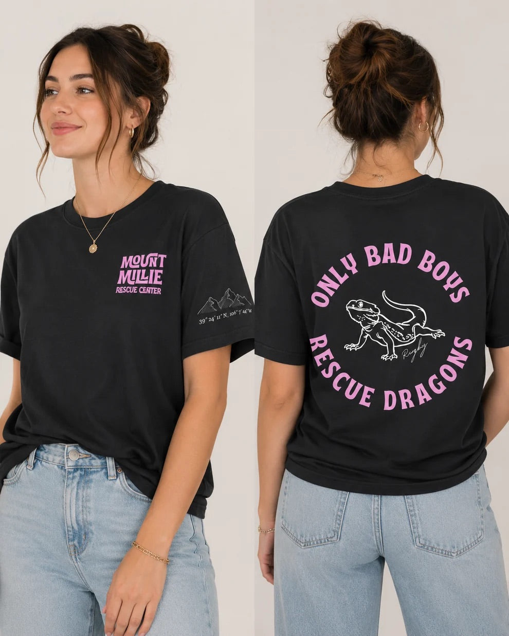 Bad Boy Era Tee | Embellished by Keke and Coco